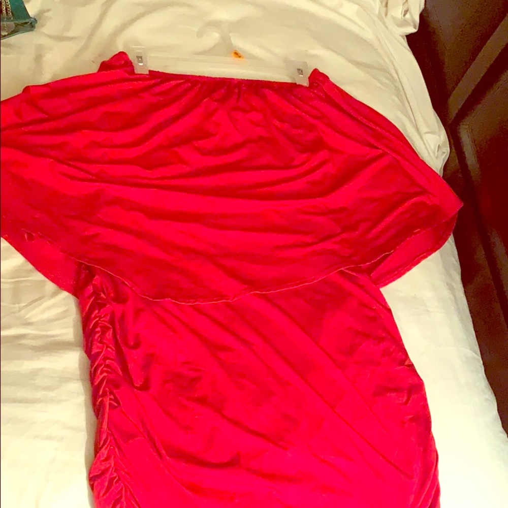 Red dress